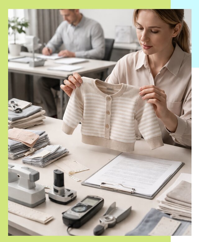 Сертификация детской одежды и текстильных изделий в Белове