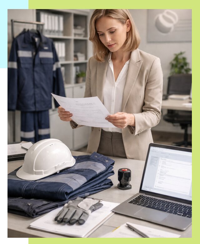 Сертификация спецодежды в Белове от 7601 р. | Алешин-Блв