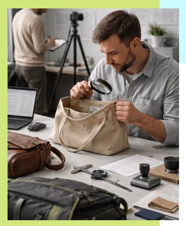 Сертификация сумок в Белове, оформление и получение сертификатов