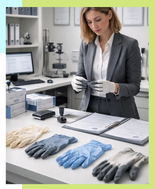 Сертификация перчаток в Белове от 9230 р. | Алешин-Блв