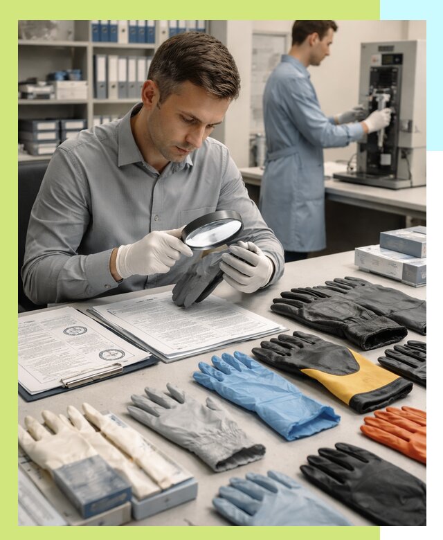 Сертификация перчаток и средств защиты продукции в Белове