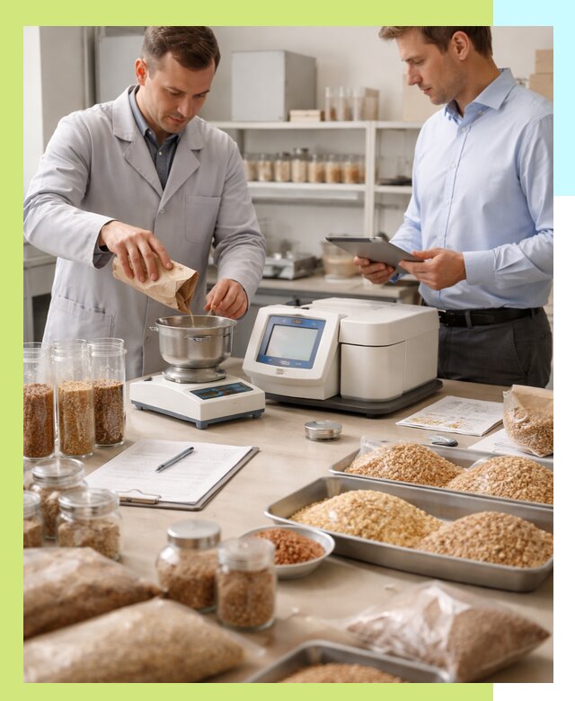 Сертификация зерна и зерновой продукции в Белове для экспорта