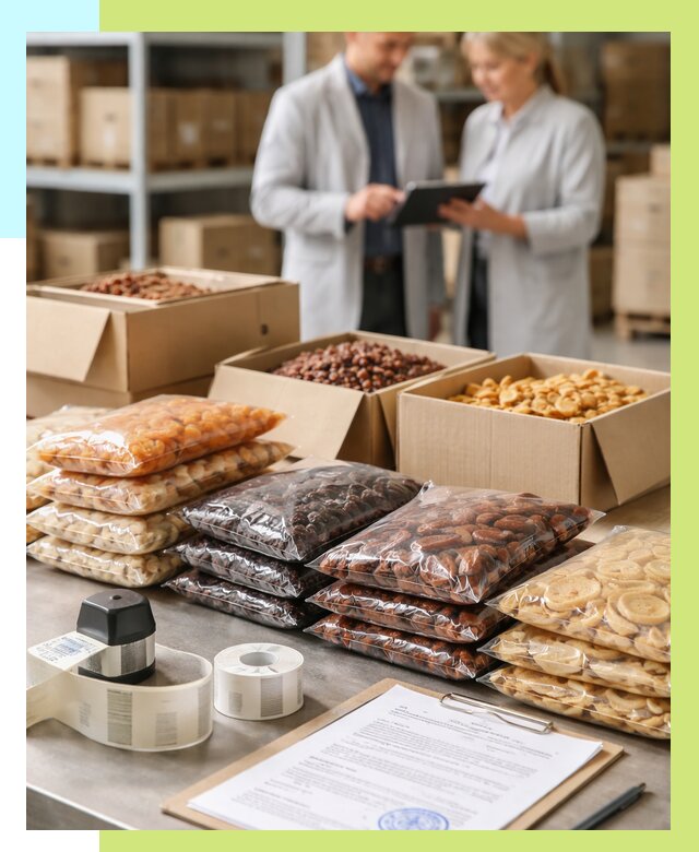 Сертификация сухофруктов в Белове от 13031 р. | Алешин-Блв под ключ