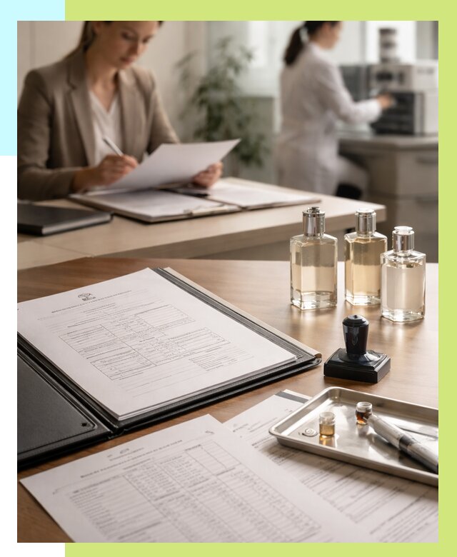 Сертификация парфюмерии в Белове от 16289 р. | Алешин-Блв