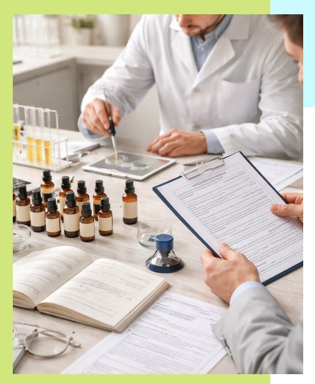 Сертификация эфирных масел и документация качества в Белове