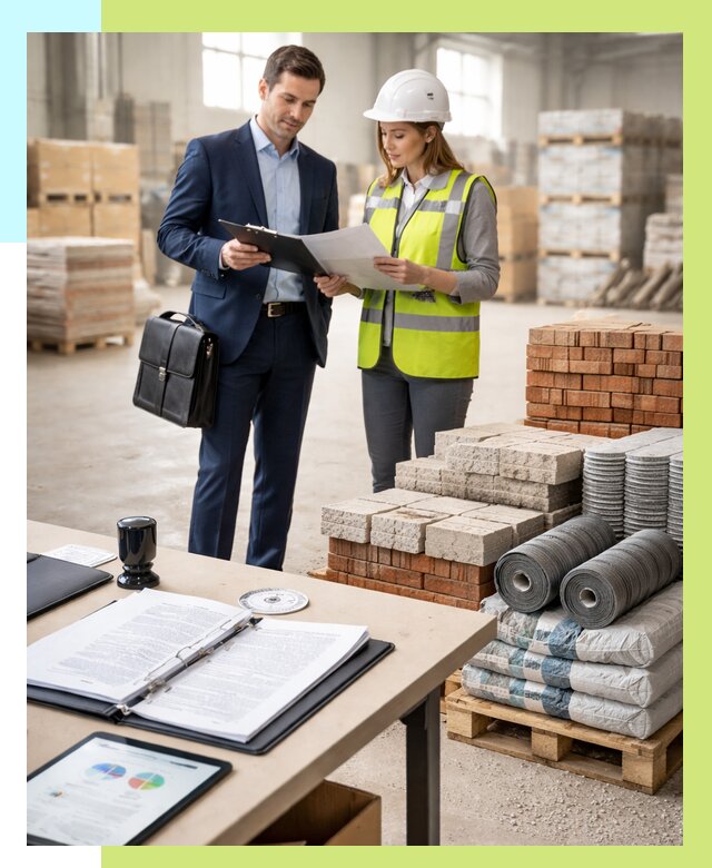 Сертификация строительных материалов в Белове от 21718 р. Алешин-Блв