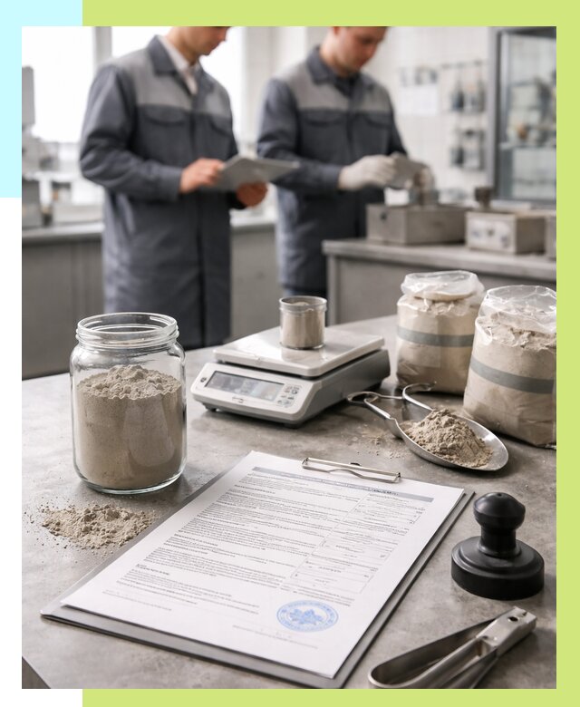 Сертификация цемента в Белове от 21718 р. | Алешин-Блв