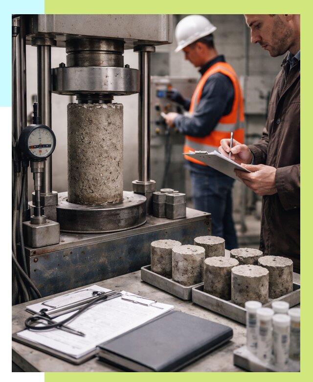 Сертификация бетона в Белове от 32577 р. сертификат | Алешин-Блв