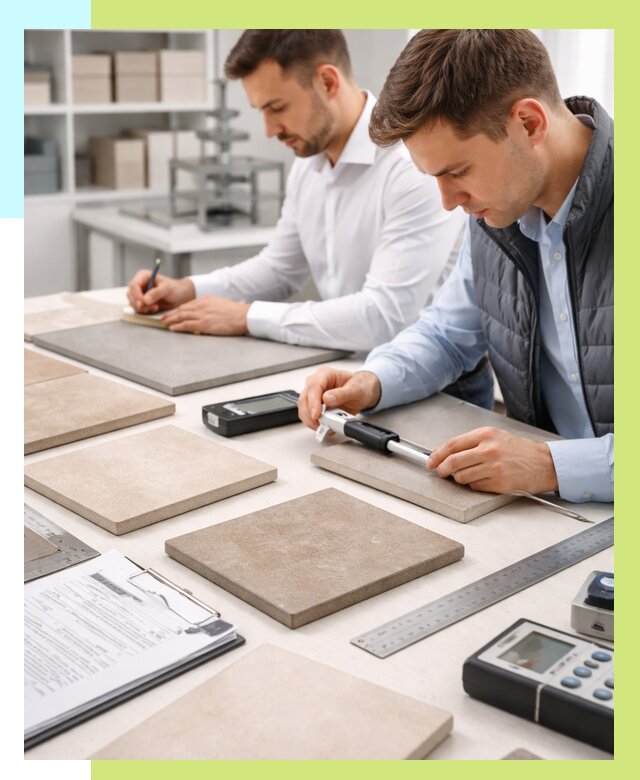 Сертификация плитки в Белове от 27148 р. | Алешин-Блв гарантия