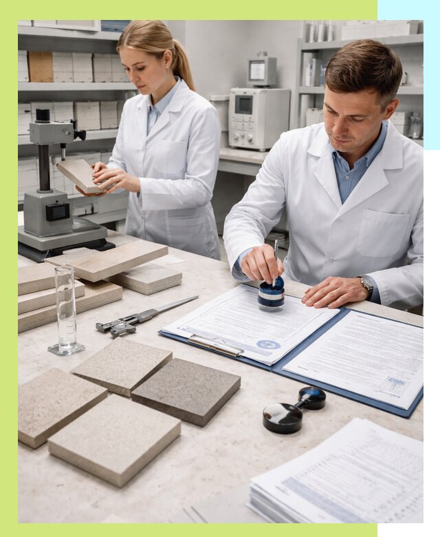 Сертификация плитки и керамики в Белове с документами
