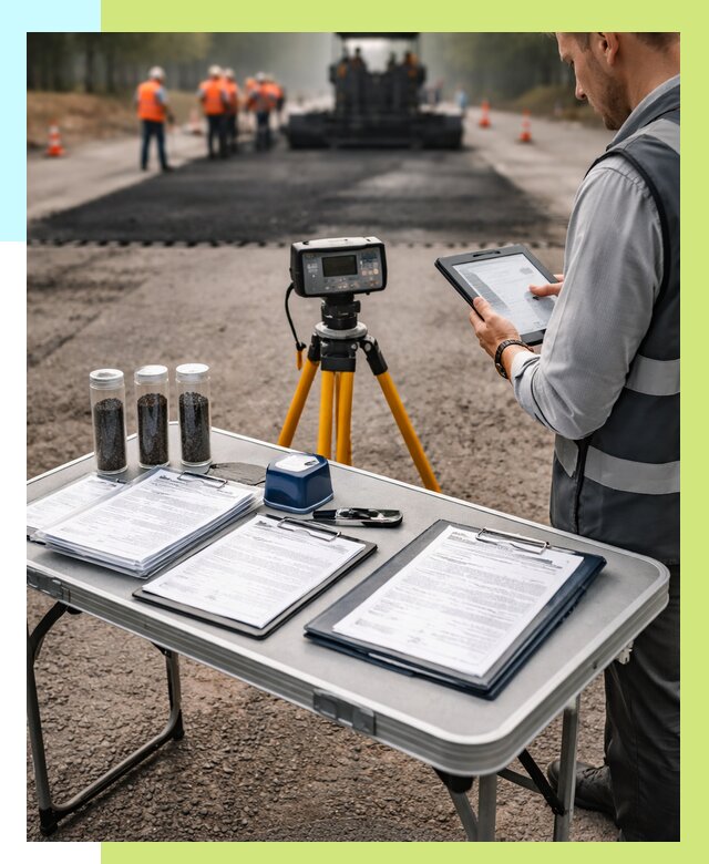 Сертификация асфальта в Белове от 27148 р. | Алешин-Блв