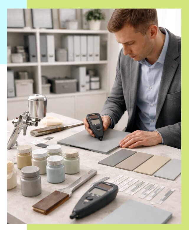 Сертификация краски в Белове от 27148 р. | Алешин-Блв центр