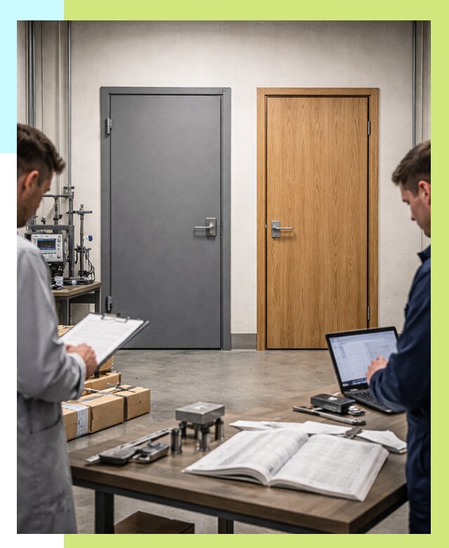 Сертификация дверей в Белове от 8687 р. под ключ | Алешин-Блв