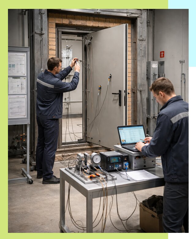 Сертификация противопожарных дверей в Белове по ГОСТ и ТР