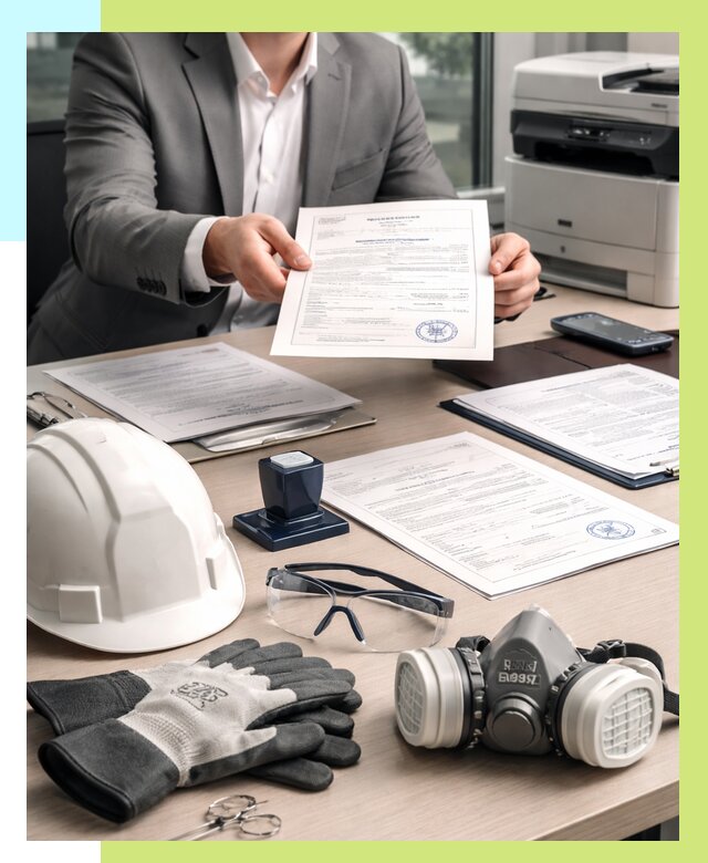 Сертификация СИЗ в Белове от 16289 р. | Алешин-Блв оформить