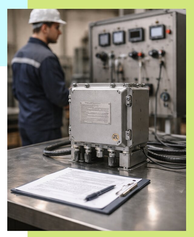 Сертификация взрывозащищенного оборудования в Белове от 38007 р. | Алешин-Блв