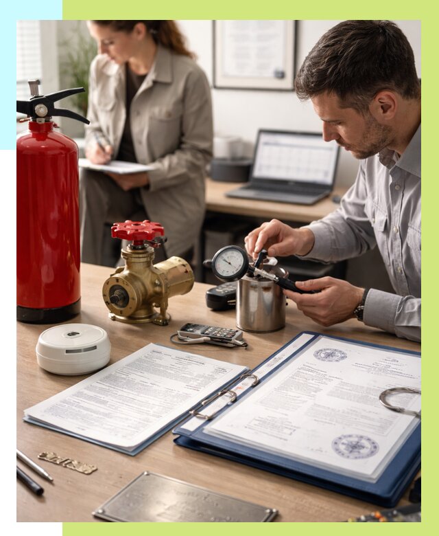 Сертификация пожарного оборудования в Белове от 16289 р.|Алешин-Блв