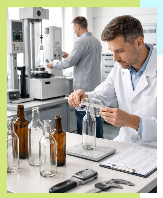 Сертификация стеклянных бутылок и сопутствующей упаковки в Белове