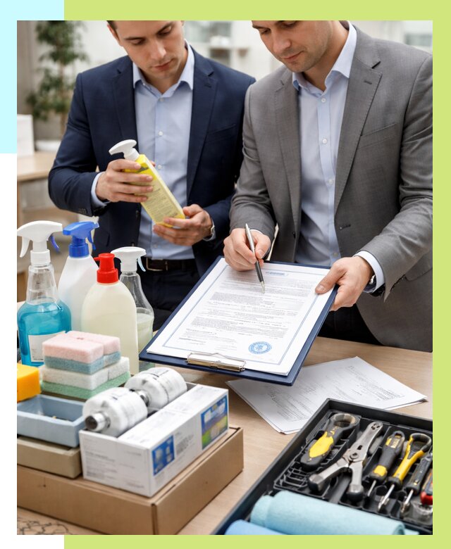 Сертификация хозяйственных товаров в Белове, от 19546 р. |Алешин-Блв