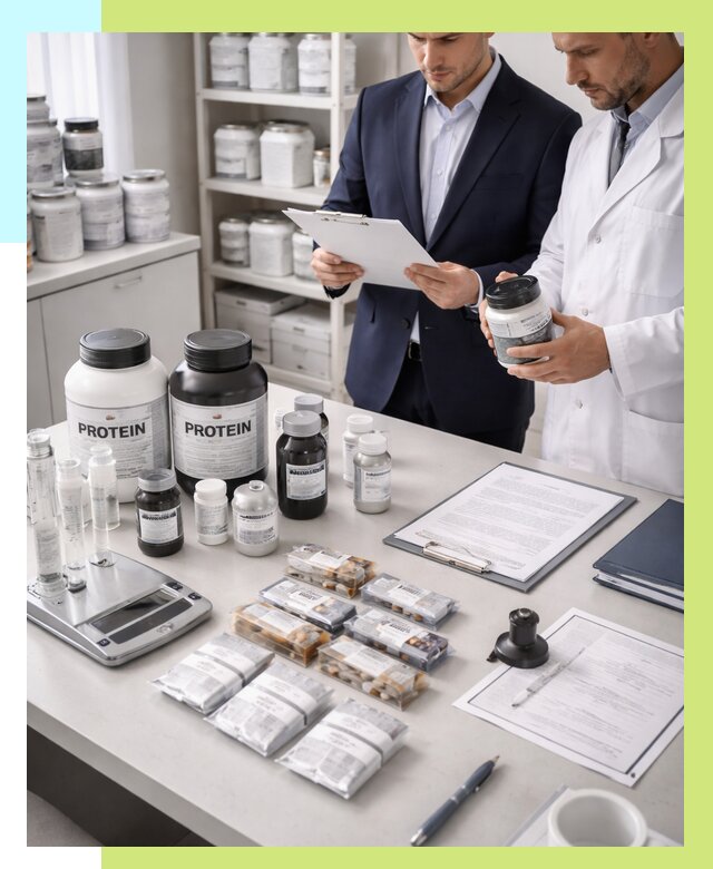 Сертификация спортивного питания в Белове от 16289 р., Алешин-Блв