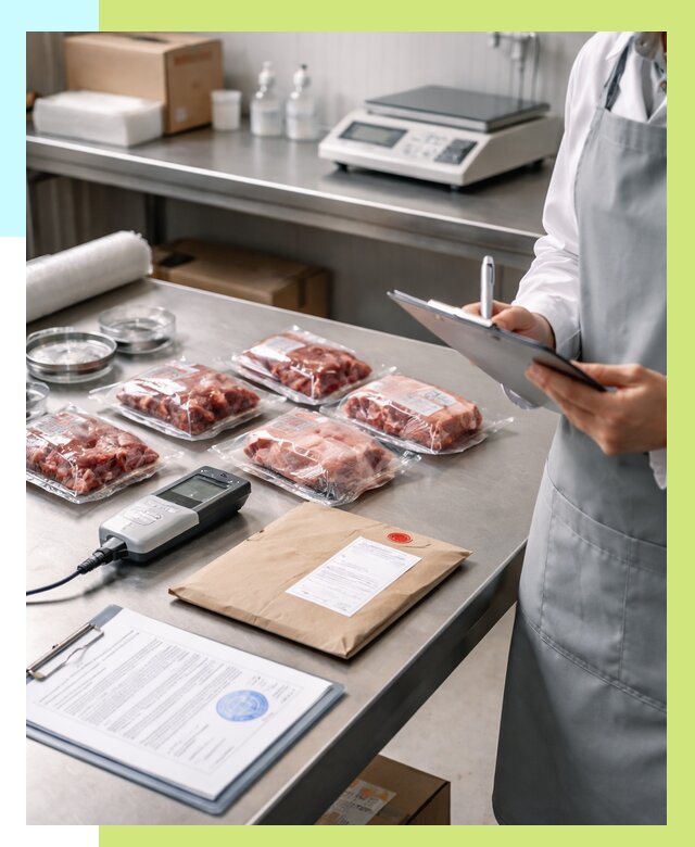 Сертификат на мясо и декларация в Белове от 9230 р. | Алешин-Блв