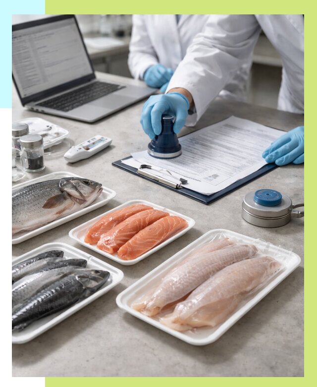 Сертификация рыбы и сертификат в Белове от 16289 р. | Алешин-Блв