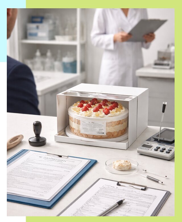 Сертификация тортов в Белове от 9773 р. заказать | Алешин-Блв