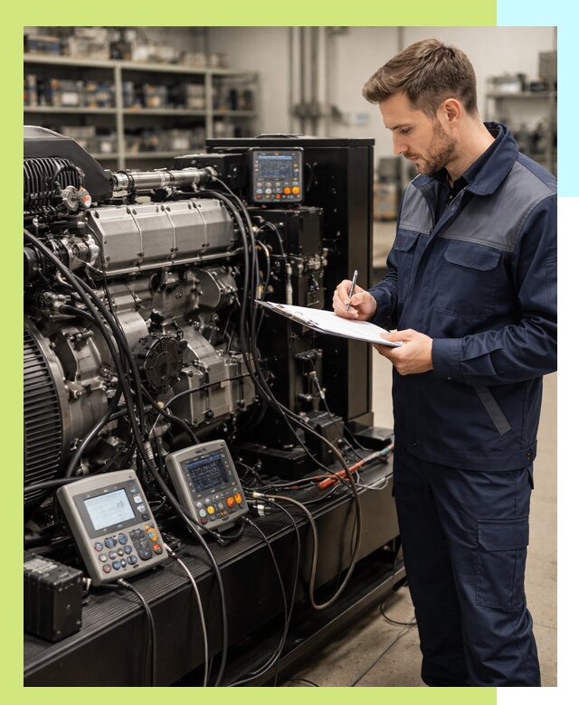 Сертификация дизельных генераторов и их оборудования в Белове