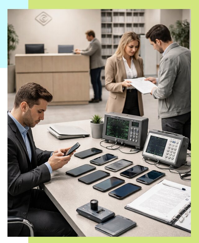 Сертификация телефонов в Белове от 27148 р. под ключ | Алешин-Блв