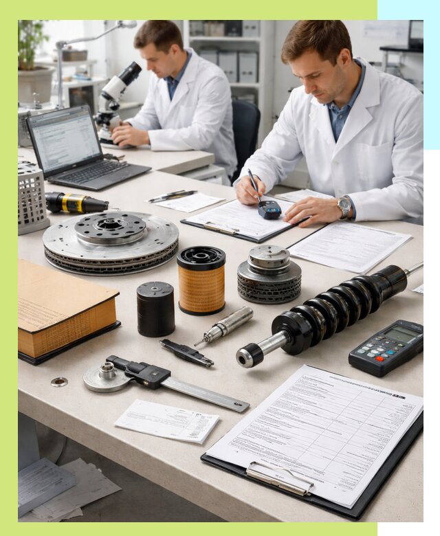 Сертификация автозапчастей и комплектующих в Белове по ГОСТ