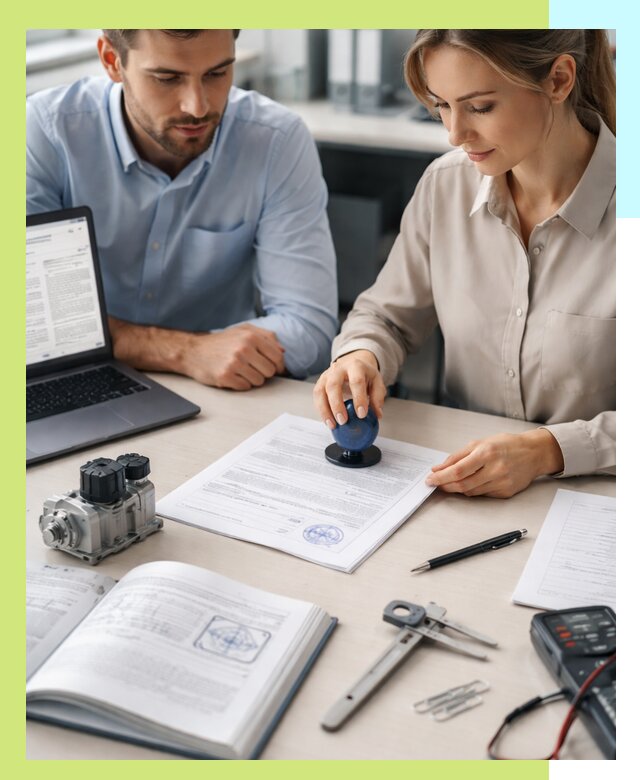 Выдача паспорта изделия и техническая экспертиза продукции в Белове