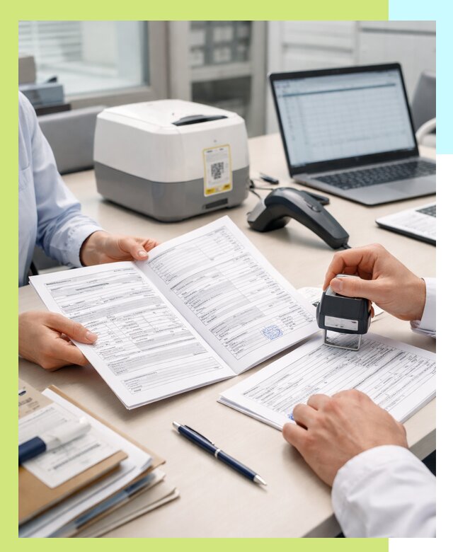 Оформление паспорта на товар и сопроводительных документов в Белове