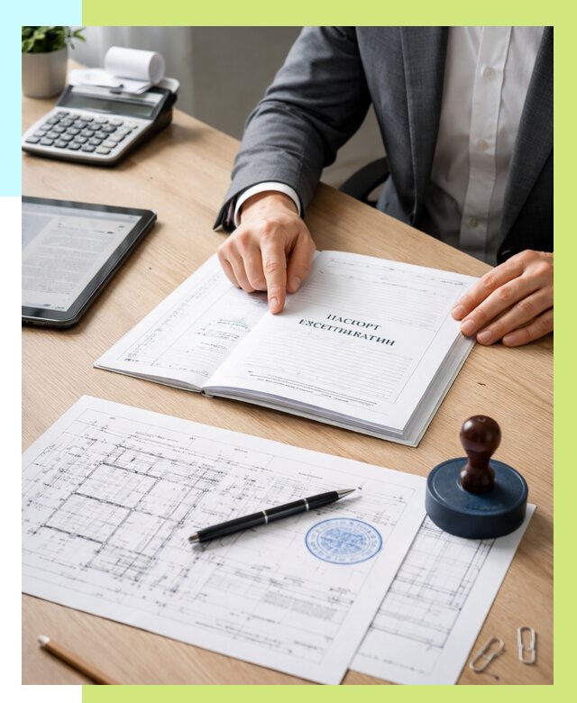 Паспорт эксплуатации в Белове под ключ от 4887 р. Алешин-Блв