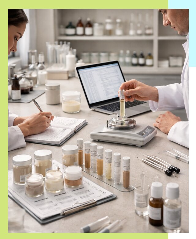 Разработка рецептуры продукции и технологических карт в Белове