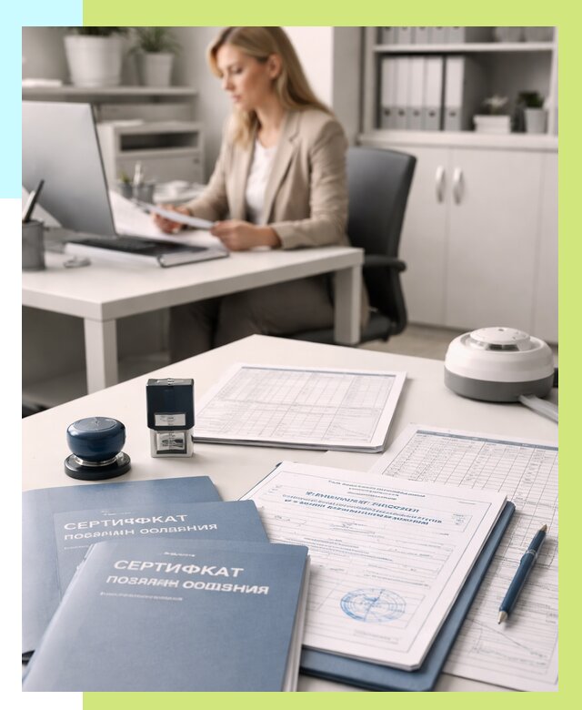 Сертификаты пожарной безопасности в Белове от 16289 р. | Алешин-Блв