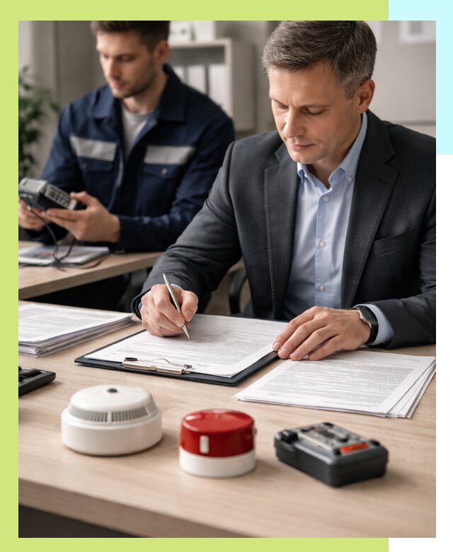 Получение добровольного пожарного сертификата в Белове