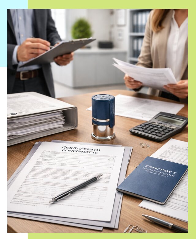 Декларация соответствия ТР ТС в Белове от 8687 р., Алешин-Блв