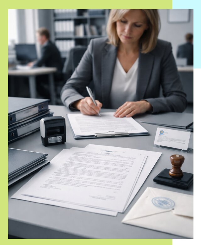 Оформление отказного письма для продукции и оборудования в Белове