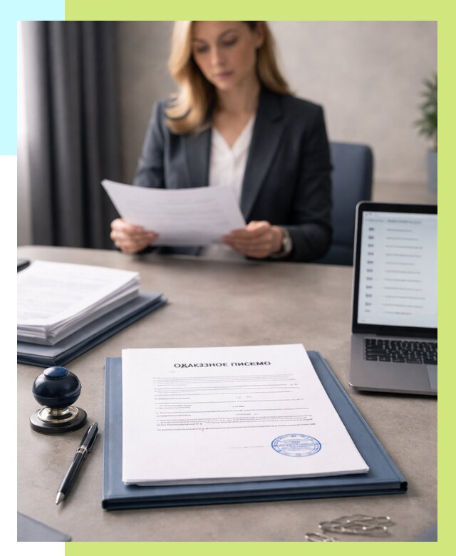 Отказное письмо для маркетплейсов в Белове от 2715 р., Алешин-Блв