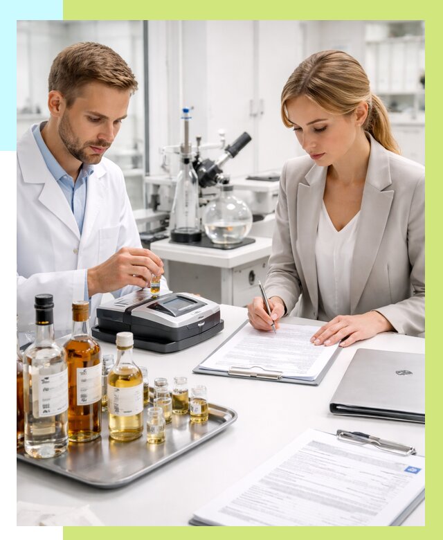 Заключение о спиртосодержании в Белове, от 5430 р., Алешин-Блв