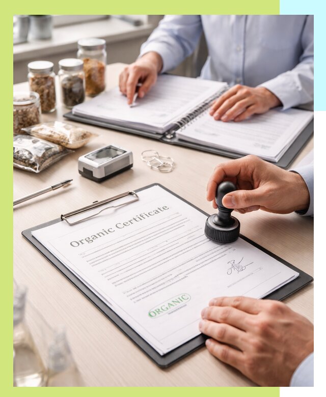 Получение органик сертификата для продукции в Белове