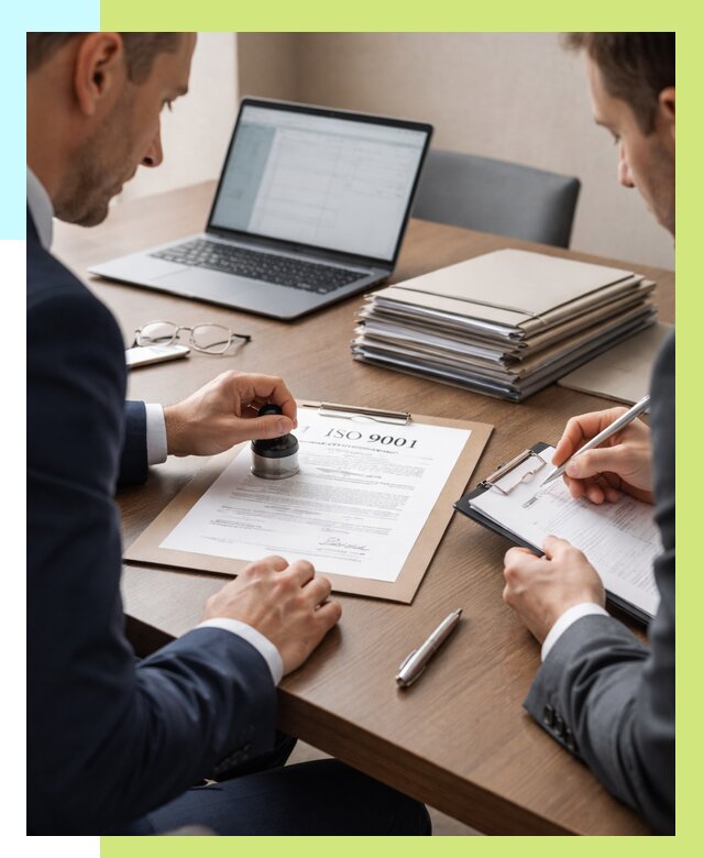 Сертификат ISO 9001 в Белове купить от 86872 р. | Алешин-Блв