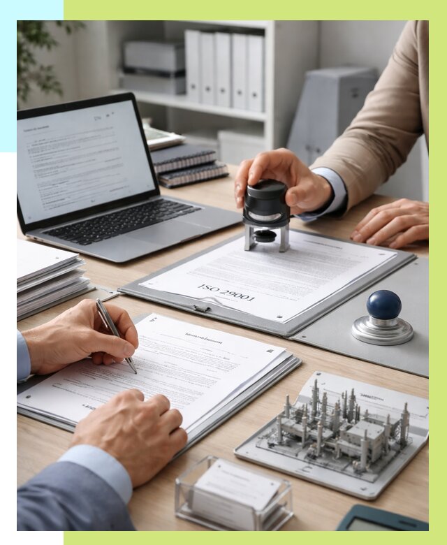 Сертификат ISO 29001 в Белове под ключ от 81443 р. | Алешин-Блв