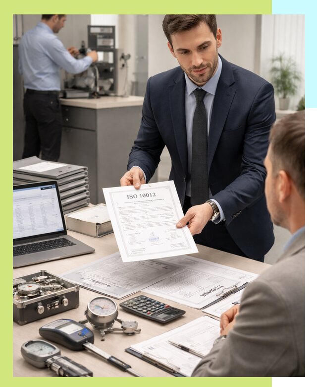 Выдача сертификата ISO 10012 по требованиям метрологии в Белове