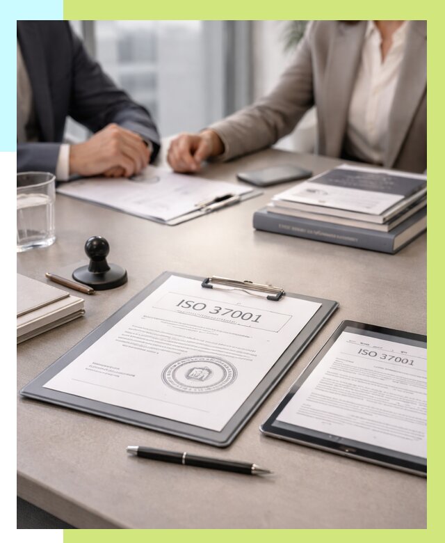 Сертификат ISO 37001 в Белове оформить от 130308 р. Алешин-Блв