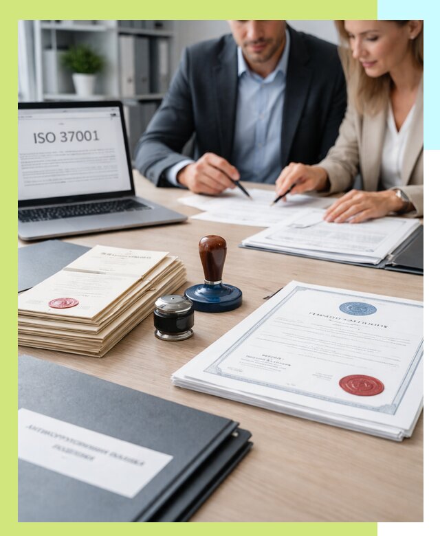 Получение сертификата ISO 37001 по системе борьбы с коррупцией в Белове